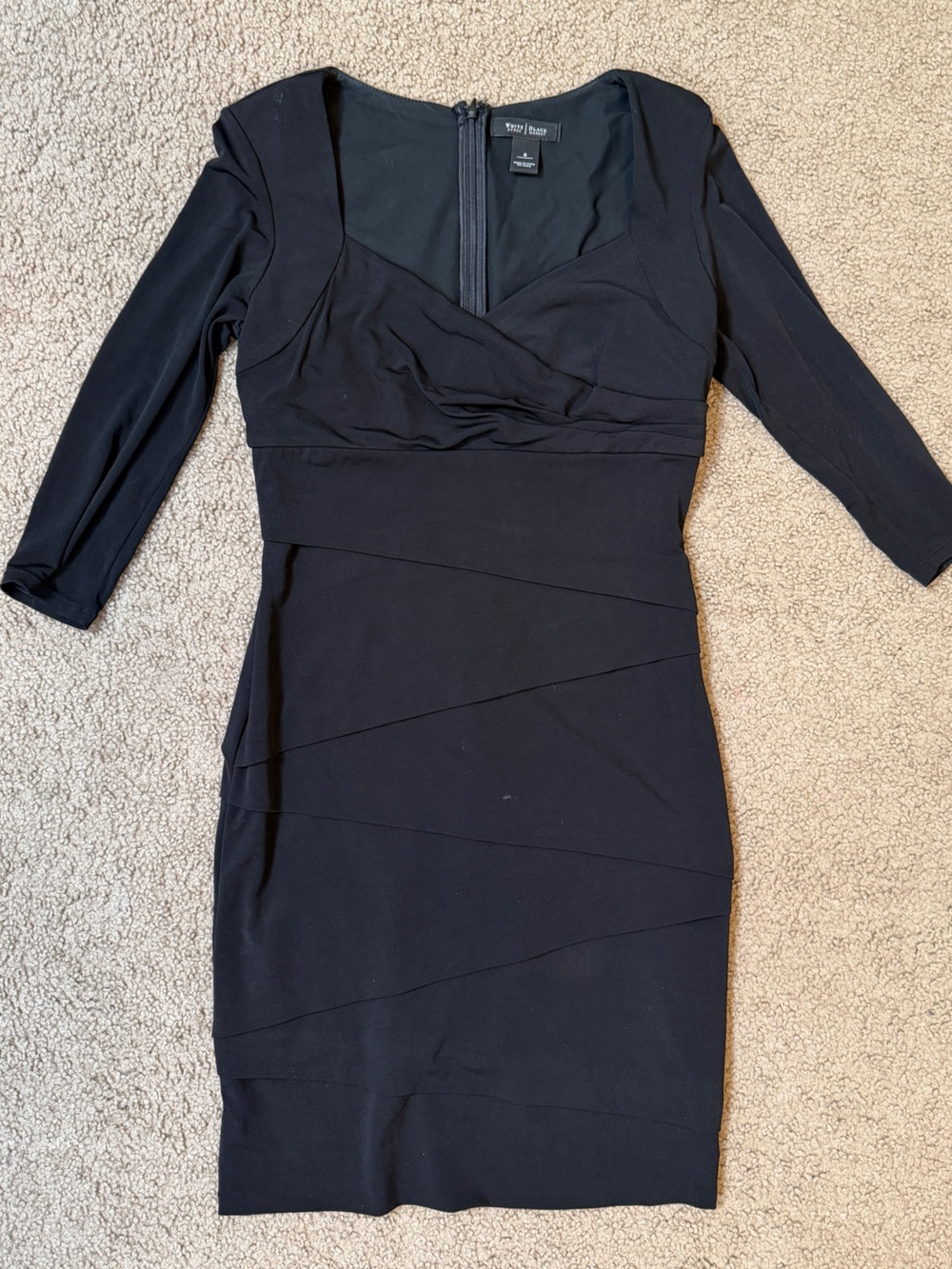 White House Black Market Black Mini Dress